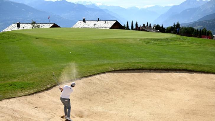 Crans-sur-Sierre: One of the shorter venues on Tour